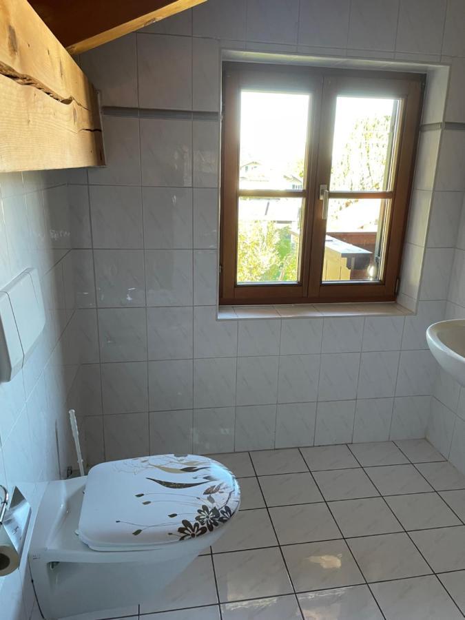 Dachgeschosswohnung Mit Traumhaftem Zugspitzblick Bei Garmisch Farchant Kültér fotó
