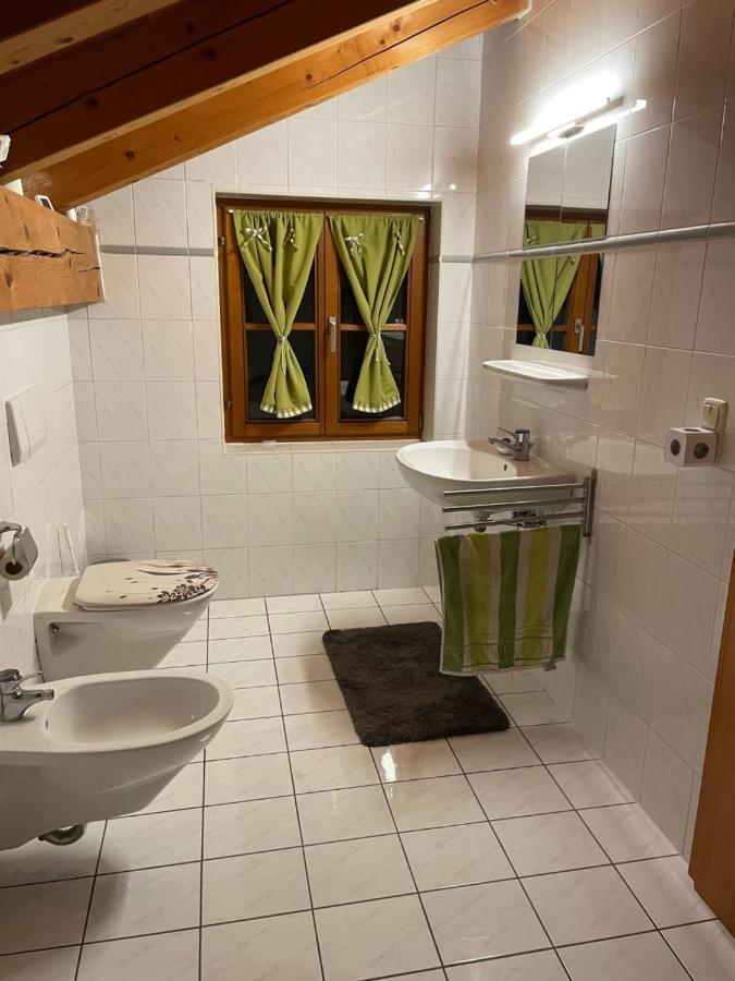 Dachgeschosswohnung Mit Traumhaftem Zugspitzblick Bei Garmisch Farchant Kültér fotó